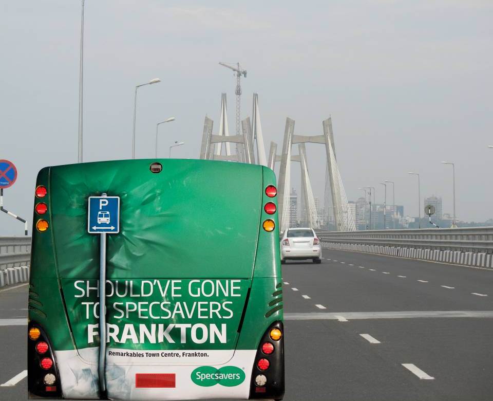 3D Bus Branding